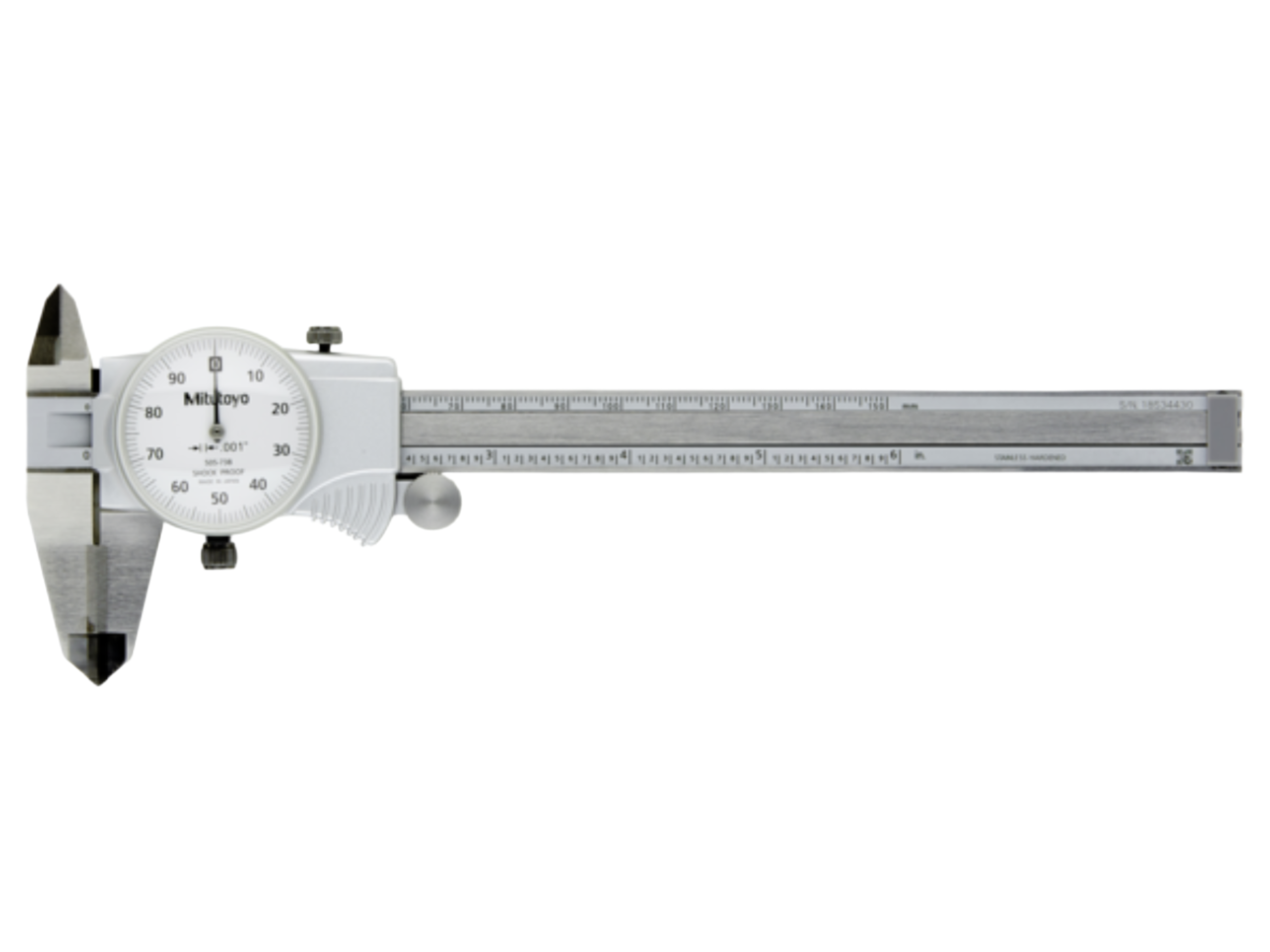 Vernier caliper - 534 series - MITUTOYO - long jaw / large