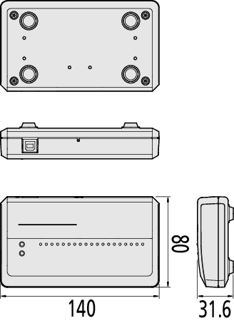 U-WAVE-R Receiver with U-WAVEPAK 02AZD810D