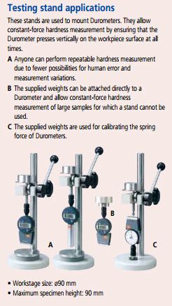 811-014 Testing stand Shore D compact types Shore Durometer HH-300 Series