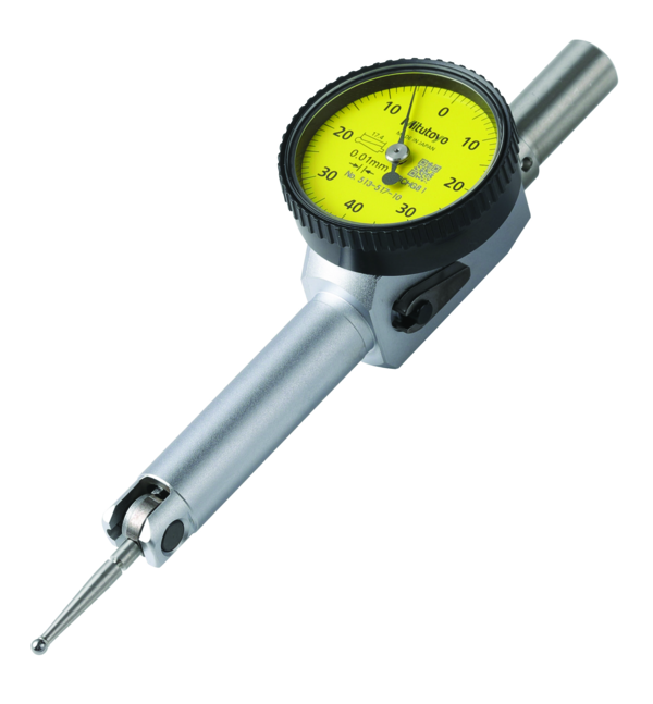 Dial Test Indicator, Pocket Type 0.8mm, 0.01mm, D=8 mm Stem 513-517T