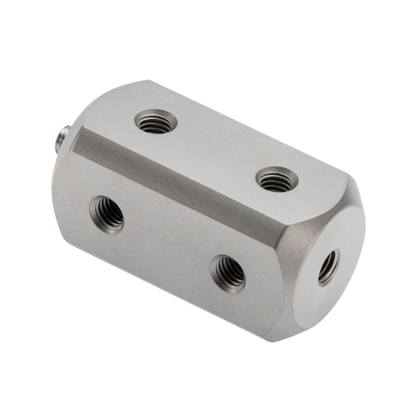 M5 titanium double cube, L 40 mm, W 20 mm A-5555-0194