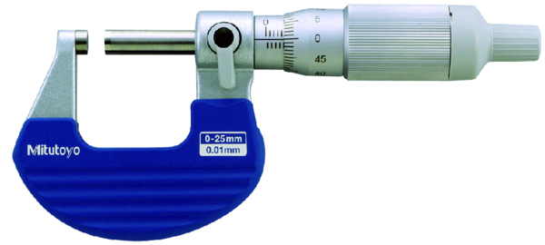 Ratchet Thimble Micrometer 0-25mm, 0,01mm 102-701