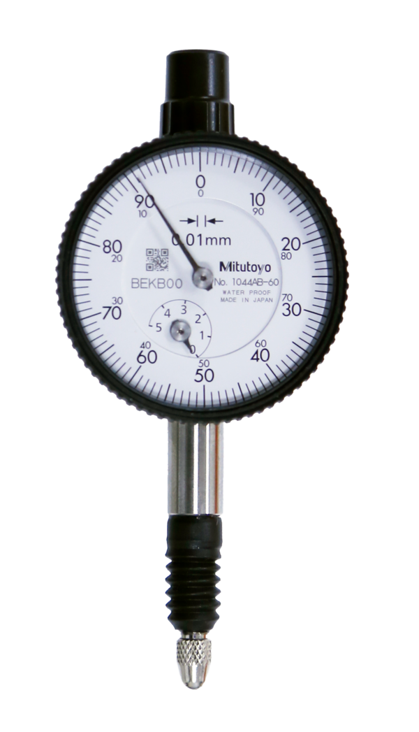 Dial Gauge, Lug Back, ISO Type IP63, 5mm, 0,01mm 1044A-60