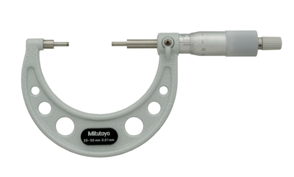 Spline Micrometer 25-50mm, 3mm Measuring Face 111-116