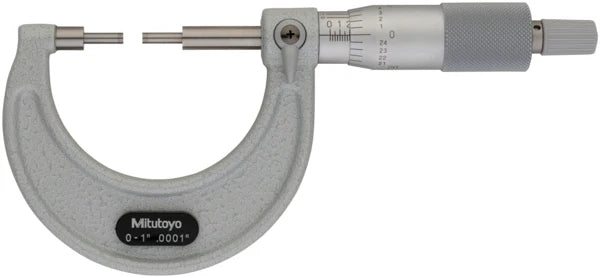 Spline Micrometer 0-1", 0,0001", 3mm Measuring Face 111-166