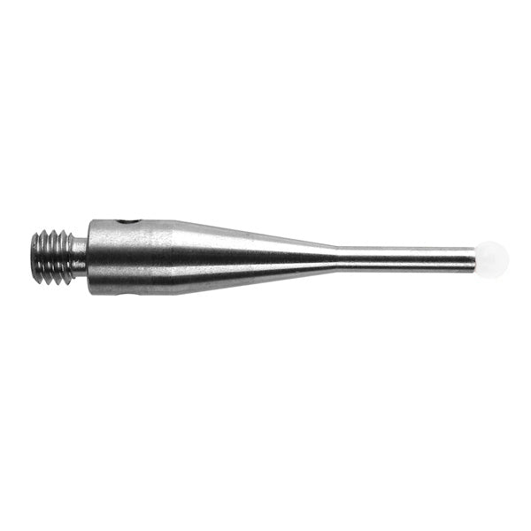 M3 Ø2 mm zirconia ball, stainless steel stem, L 21 mm, EWL 9.6 mm A-5003-5736