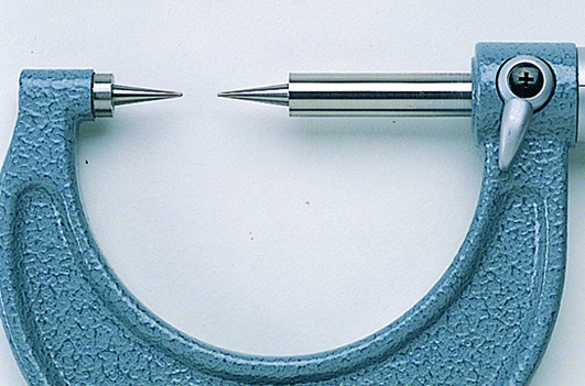 Point Micrometer with Hardened Tip 0-25mm, 15° Tip 112-153