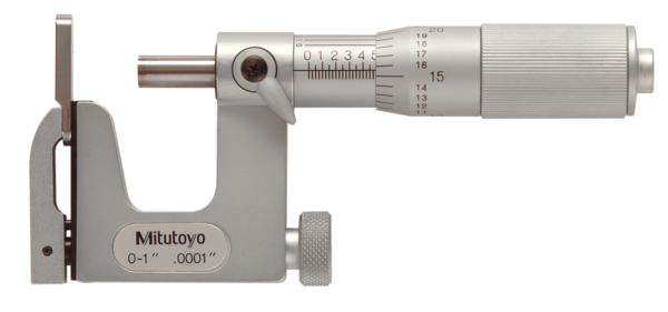 Interchangeable Anvil Micrometer 0-1" 117-107