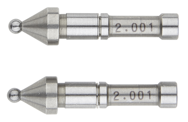 Interchangeable Ball Anvil/Spindle Tip 2.0mm 124-805