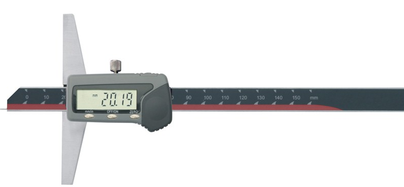 INSPEC 127-101-10 DIGITAL DEPTH GAUGE WITH PIN 150MM