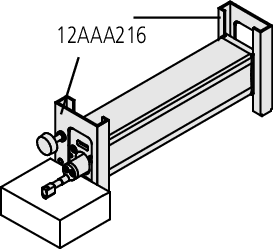 Height adjustment feet for Surftest SJ-210 / SJ-310 12AAA216