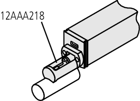 Nosepiece for cylinder for SJ-210 / SJ-310 series 12AAA218