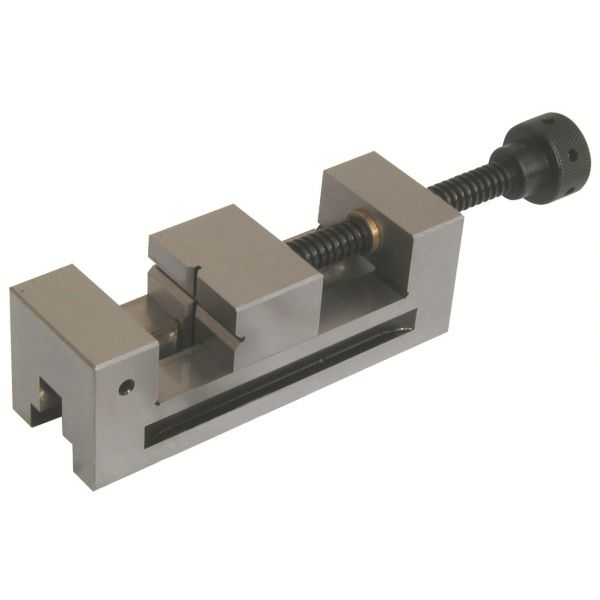 MHC 428-9020 Precision Toolmakers Vice Size 2 x 1 x2-1/2 x 6"(50 x 25 x 64 x 152mm) Clamping slots and 3/8" hole in base Hardened & Ground. Accuracy Vice is square and parallel to .0002"/.005mm