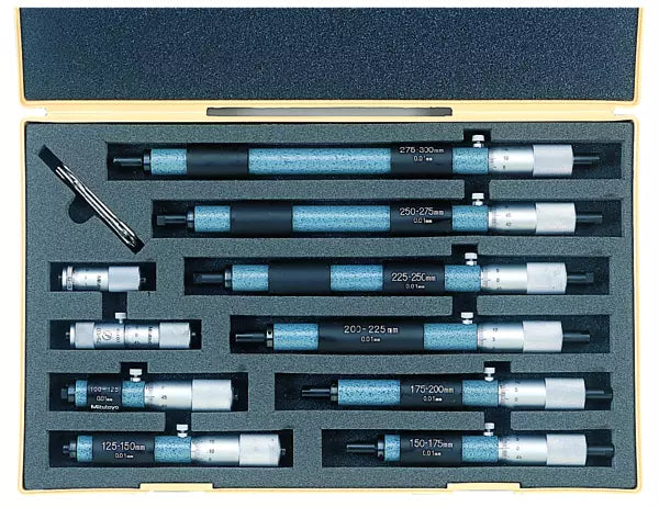 Tubular Inside Micrometer Set 50-150mm, (4 pcs.) 133-901