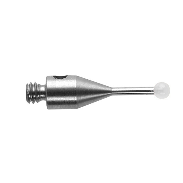 M2 Ø1.5 mm zirconia ball, stainless steel stem, L 10 mm, EWL 4.5 mm A-5004-0165