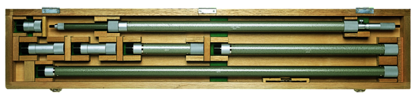 Tubular Inside Micrometer with Extension 40-120" 140-162