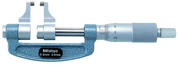 Caliper Jaw Micrometer 0-1" 143-121