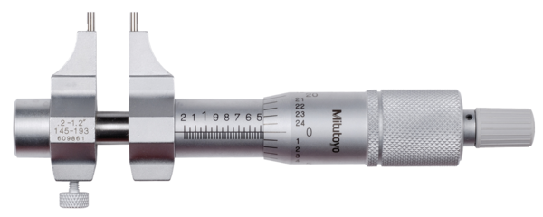 Caliper Jaw Inside Micrometer 0.2-1.2" 145-193