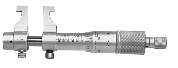 Mitutoyo Caliper Jaw Inside Micrometer 1-2" 145-194