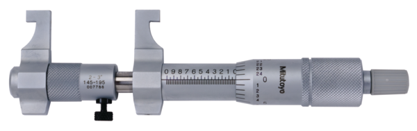 Mitutoyo Caliper Jaw Inside Micrometer 2-3" 145-195