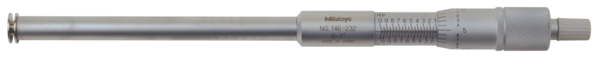 Groove Micrometer, Non-Rotating Spindle 2-3", 0.5" Flange 146-234