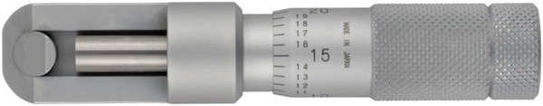 Mitutoyo Can Seam Micrometer, Spray Cans 0-0,5" 147-201