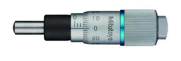 Micrometer Head, Spindle Feed 0.1mm/rev. 0-6.5mm, 0.002mm, Spherical 148-142-10