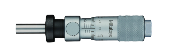 Micrometer Head, Locking Screw Type 0-13mm, 0.01mm, Flat, with Clamp Nut 148-151-10