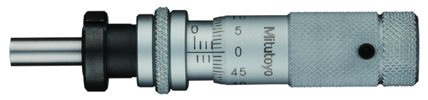 Micrometer Head Zero Adjustable Thimble 0-13mm, Clamp Nut, Spindle Loc