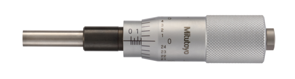 Micrometer Head, Medium-sized Type Standard Type, 0-1", 0,001", Flat, w/o Ratched 150-198-10