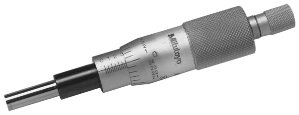 Micrometer Head, Medium-sized Standard 0-1" 150-208