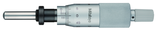 Micrometer Head, Medium-sized Standard 0-25mm, Clamp Nut, Spherical Spindle 150-802