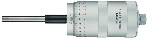 Micrometer Head, Large Thimble 49mm 0-50mm, Bidirectional 152-380