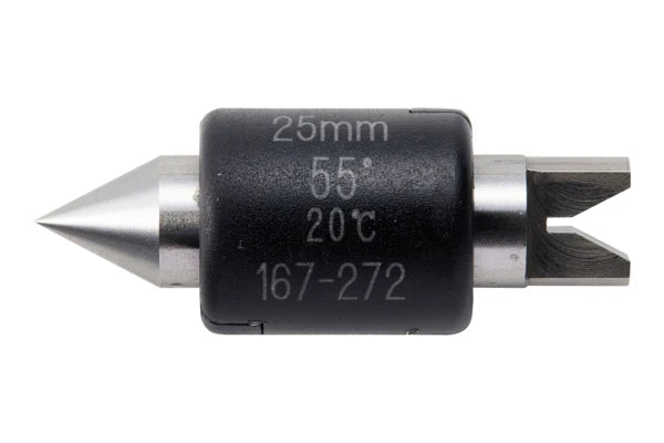 Setting Standard Screw Thread Micrometer 55°, Length: 25mm 167-272