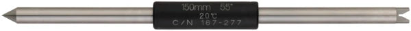 Setting Standard Screw Thread Micrometer 55°, Length: 150mm 167-277