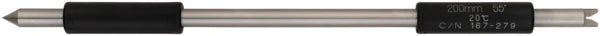 Setting Standard Screw Thread Micrometer 55°, Length: 200mm 167-279