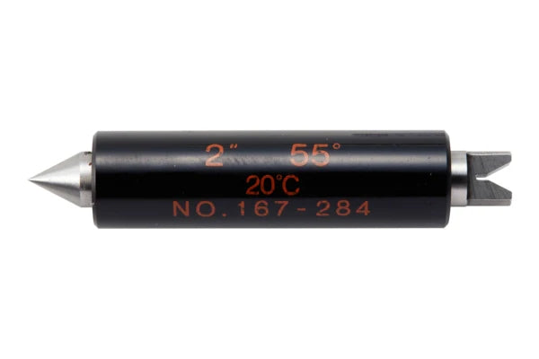 Setting Standard Screw Thread Micrometer 55°, Length: 2" 167-284