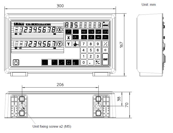 Linear Scale Counter KA-213 174-185E