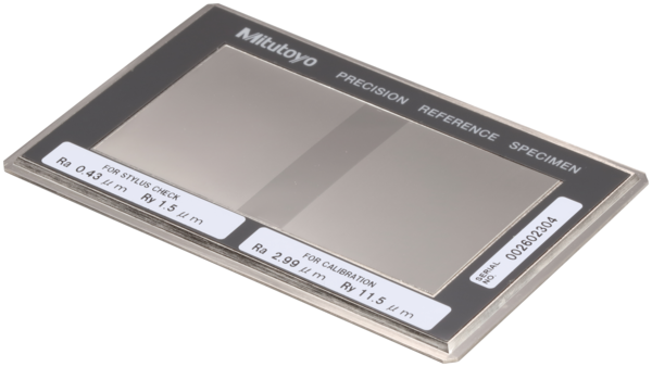 Roughness specimen Ra 0,4 / Ra 3µm [mm] 178-604