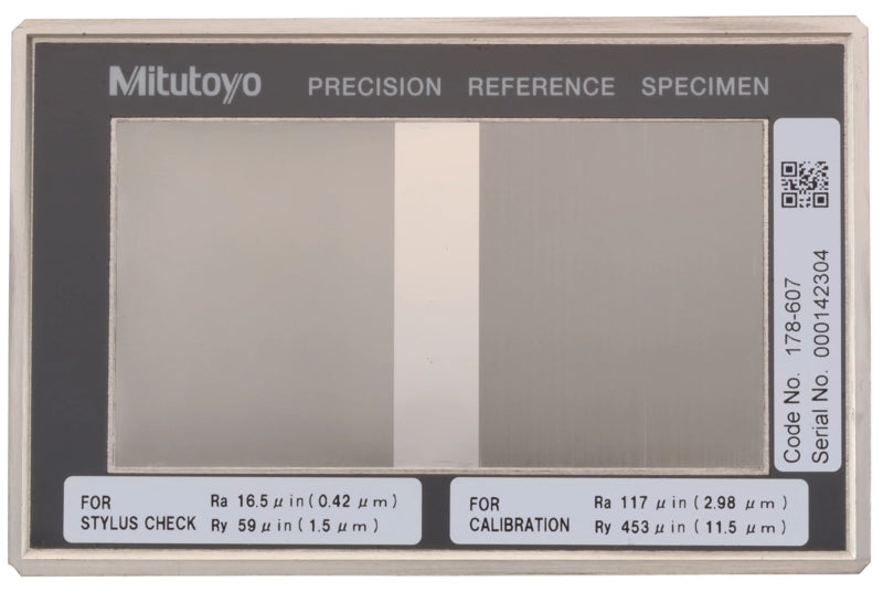 Mitutoyo Roughness specimen Ra 0,4/Ra3µm[inch/mm] 178-607