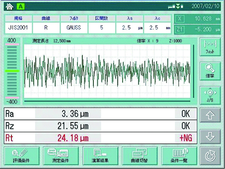 Surftest SJ-500 [mm] R2µm; 0,75mN 178-532D