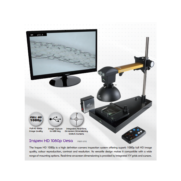 Ash Inspex HD 1080p high definition camera inspection system Table (FI801-017)