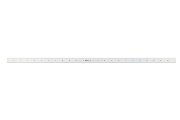 Steel Rule, Fully-Flexible Rule 24", Inch 182-262