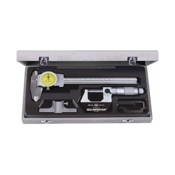 Tesa DUO SET 1 Dial Caliper 150mm and 0-25mm Micrometer 00530020