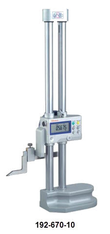 Digital Height Gauge Double Column 0-12"/300mm, Probe Connector, Inch/Metric 192-670-10