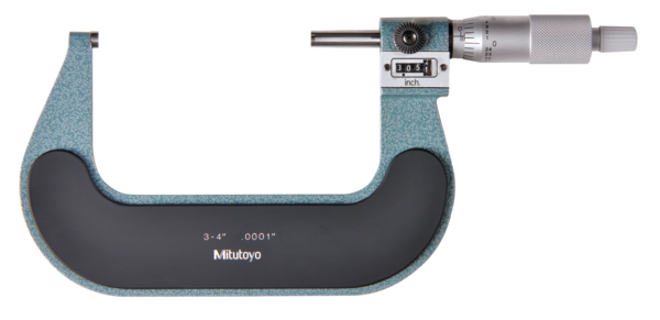 Mitutoyo Digit Outside Micrometer 3-4" 193-204