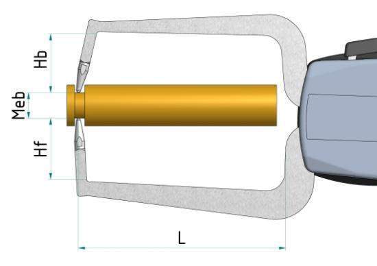 Mitutoyo External Dial Caliper Gauge D720, 0-0.8"