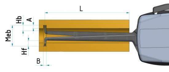 Digital Internal Caliper Gauge 2.5-12.5mm, 0.001mm L102