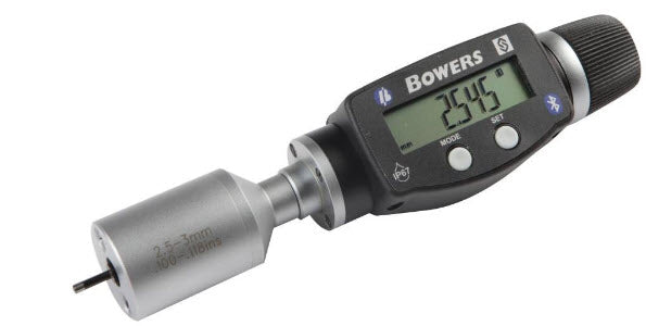 XT3 Digital Micrometer With Bluetooth 2-2.5mm XTD1M-BT