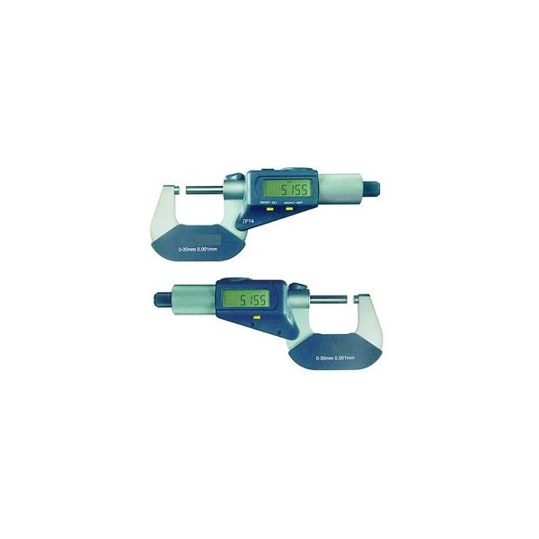 Inspec Double Display Digital Micrometer Range 0-1.2"/0-30mm, Resolution .00005"/0.001mm, 191-51-630